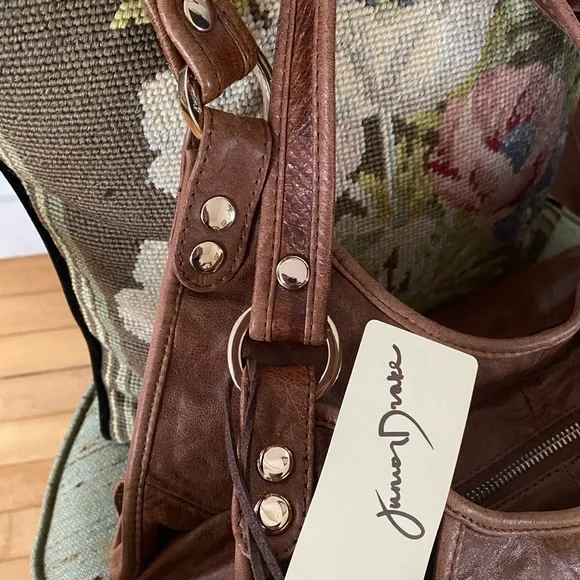 JUNIOR DRAKE ANNETTE SATCHEL/SHOULDER BAG - Picture 10 of 13